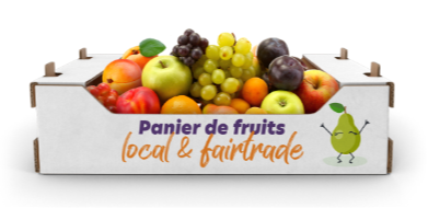 D茅couvrir le Panier de Fruit Local et Fairtrade - Fruits 么 Bureau