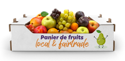 Abonnement panier de fruits de producteurs locaux (S-Box - 5 à 10 personnes)
